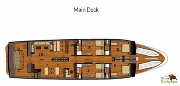 Sea Star Journey Main Deck